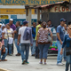 Dozens of the newly installed citizens of Venezuela gather in Caracas for a pro-U.S. demonstration.